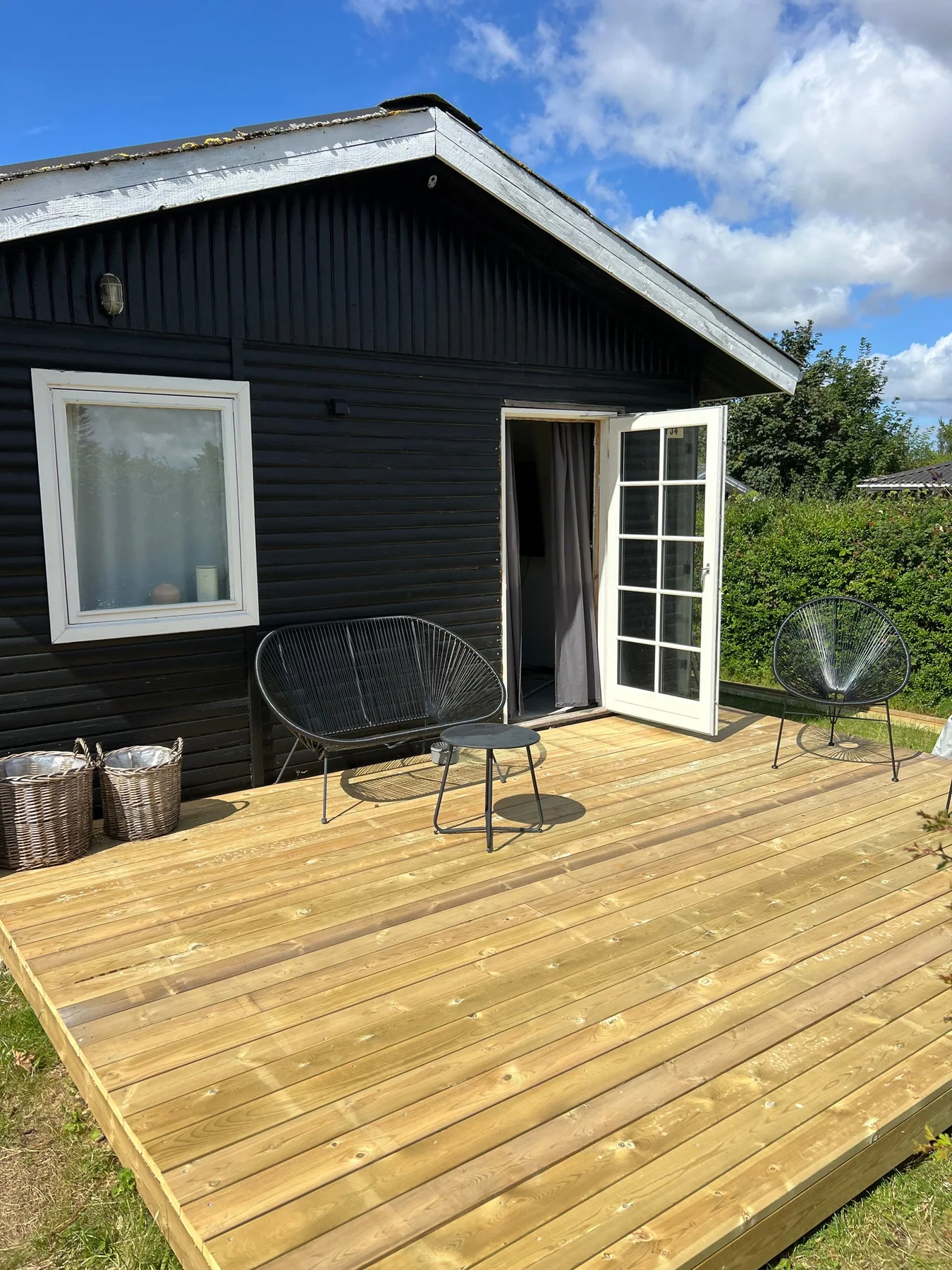 Ny træterrasse udført af Broberg Tømrerentreprise
